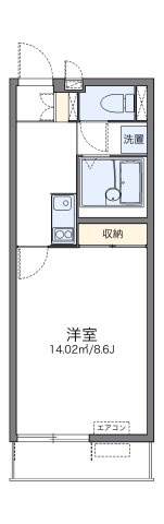 レオネクスト山王フォースイの間取り