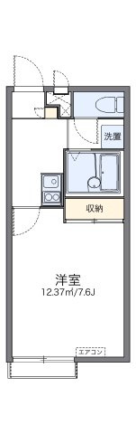 レオパレス末広タウニーの間取り