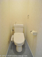 トイレもきれいです