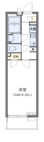 代表的な間取のため実際の間取とは異なる場合があります
