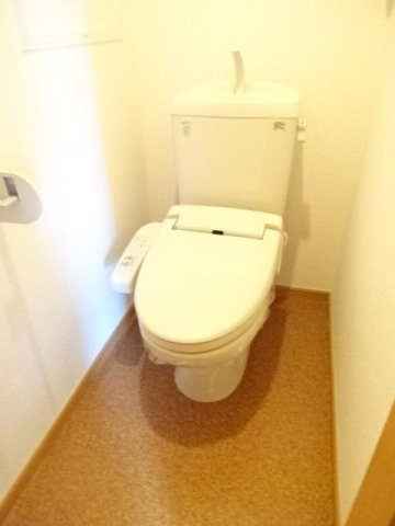 トイレもきれいです