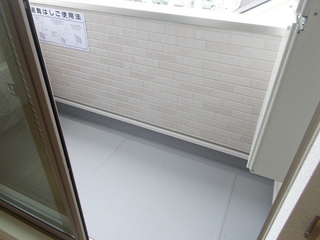 陽当たり良好なバルコニーです