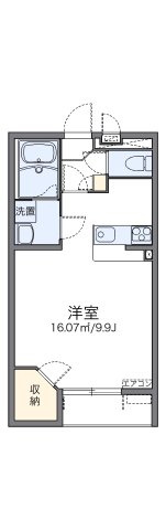 レオネクストインディゴⅡの間取り
