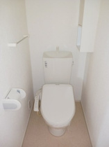 シンプルで使いやすいトイレです