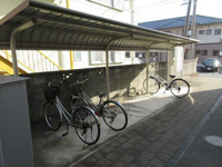 屋根付き駐輪場