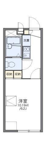 レオパレス錦の間取り