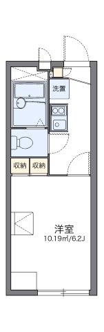 レオパレスクレセント本郷Ⅲの間取り|代表的な間取のため実際の間取とは異なる場合があります