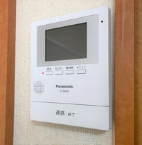 モニター付きインターホン