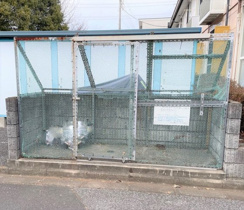 専用ゴミ置き場