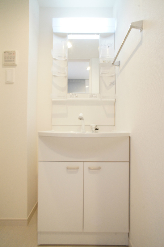 コンパクトで使いやすい洗面所