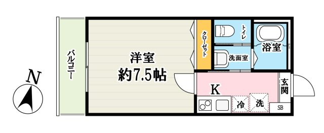 (仮称)キャメル宮原16の間取り