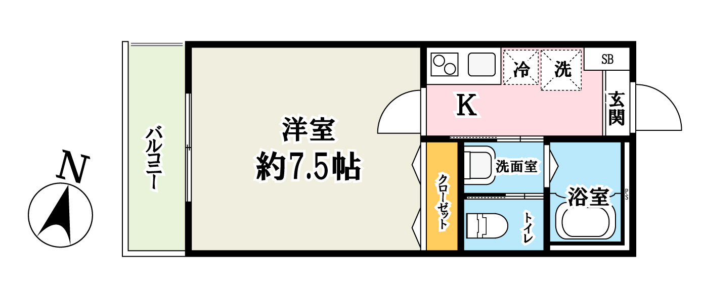 (仮称)キャメル宮原16の間取り