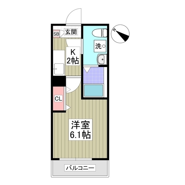 DELIGHT TOWN北本の間取り