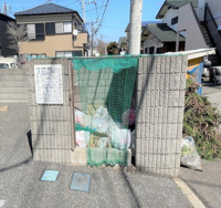 専用ゴミ置き場