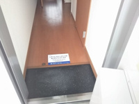 きれいな玄関です