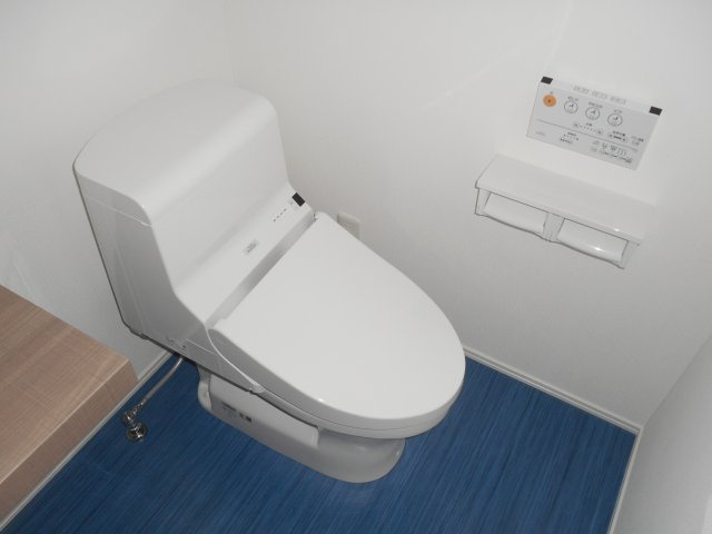 シンプルで使いやすいトイレです