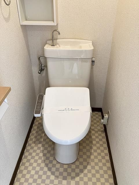 横浜市旭区笹野台４丁目のアパートのトイレ