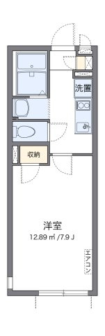 代表的な間取のため実際の間取とは異なる場合があります