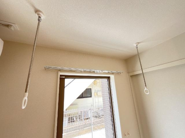 グランピュアⅡの設備|室内物干し