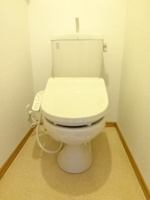 シンプルで使いやすいトイレです