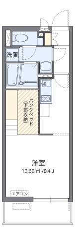代表的な間取のため実際の間取とは異なる場合があります