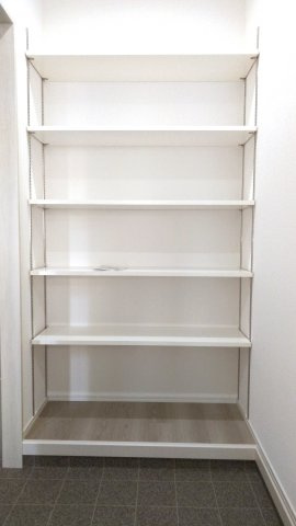 大きなスペースがあり、収納には困りません