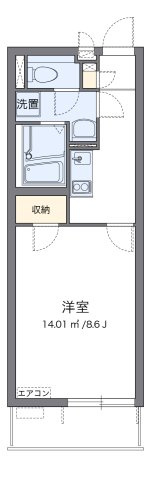 代表的な間取のため実際の間取とは異なる場合があります