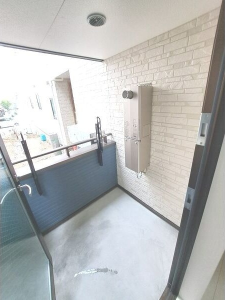 リーブルファイン本城町のバルコニー