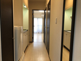 きれいな玄関です