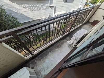 メルシー下目黒のバルコニー