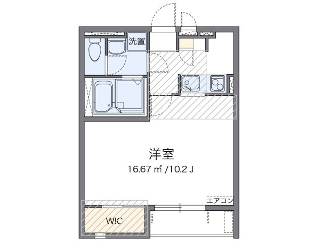 代表的な間取のため実際の間取とは異なる場合があります