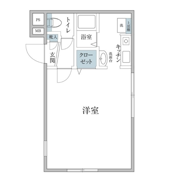 MODULOR中野新橋WESTの間取り|間取りです。