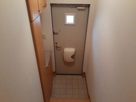 きれいな玄関です