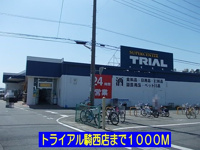 トライアル騎西店まで1000m