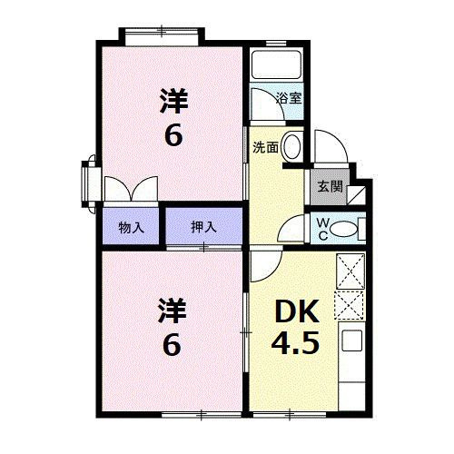 【間取り】 | パークピュア小宮1(パークピュアコミヤワン)