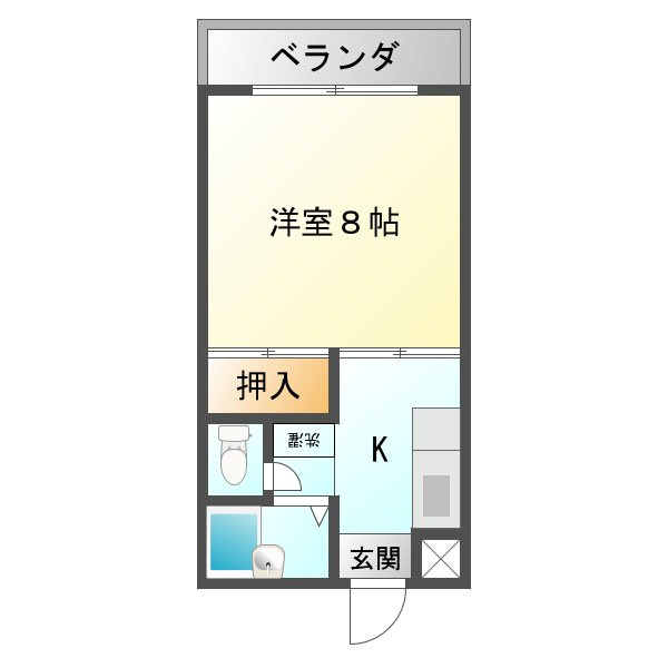 シンセリティ常盤の間取り