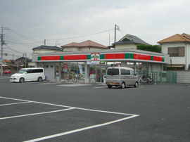 サンクスまで250ｍ