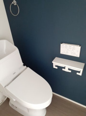 清潔感のあるトイレです