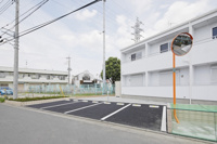 駐車場も完備