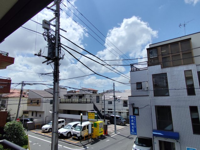 ハイツアヅミノの展望