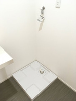 洗濯機置き場です