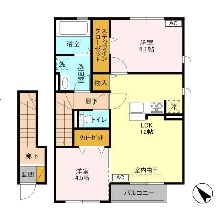 サニースワンの間取り