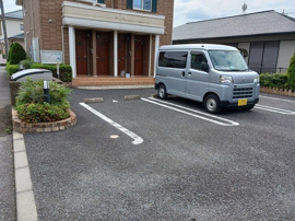 駐車スペースもあります