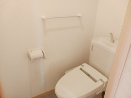 シンプルで使いやすいトイレです