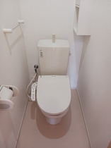 トイレもきれいです