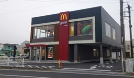 マクドナルドまで350m