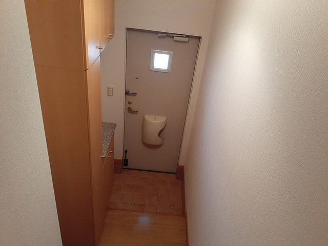 ゆったりとした玄関です