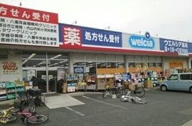 ウエルシア草加店まで1000m