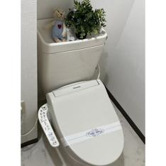 コンパクトで使いやすいトイレです