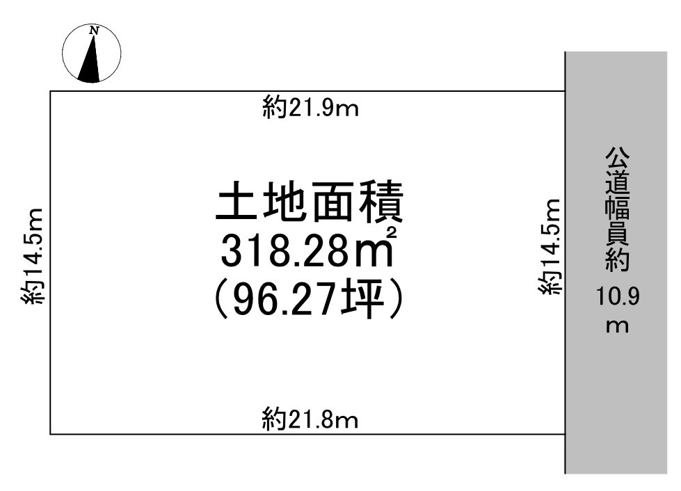 一宮市末広三丁目土地の土地図